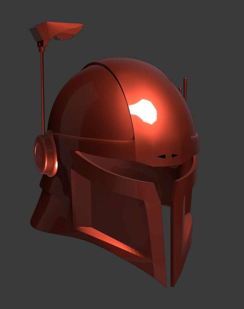 MMCC Approved Modern Madalorian Helmet Flair Mohawk v5 image 1