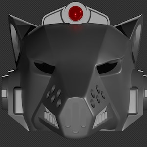MK6 Space Wild Dog Helmet - Muzzle 3 Slot