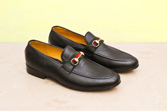 black casual loafers for men