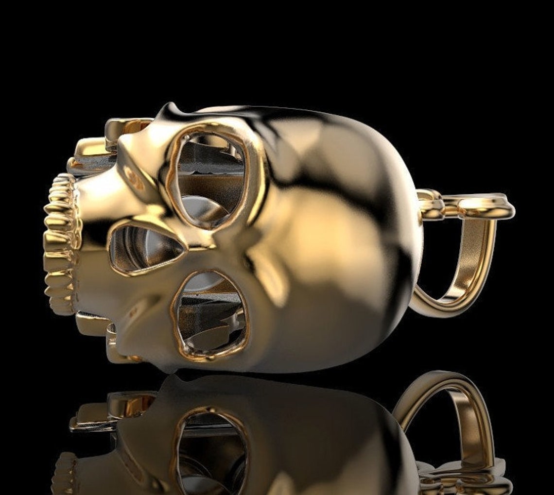 1 pendant tattoo machine with a skull Etsy