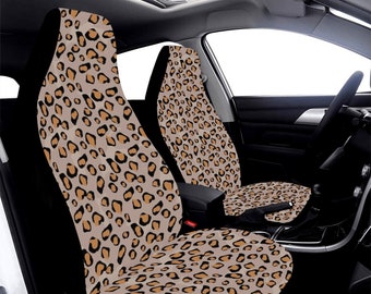 Green Cheetah Pet Car Seat Cover