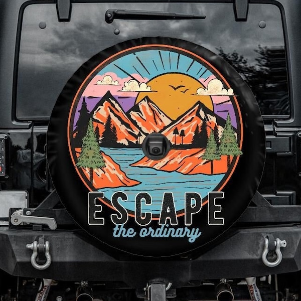 Pop up Camper Spare Tire Cover Etsy