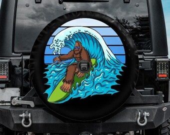 Amazon.com: Spare Tire Cover Waterproof Wheel Surf's up