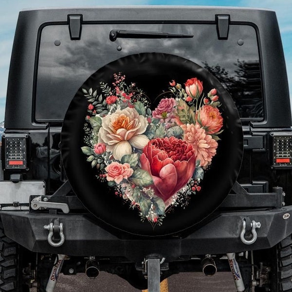Jeep Tire Cover With Back up Camera Hole Etsy