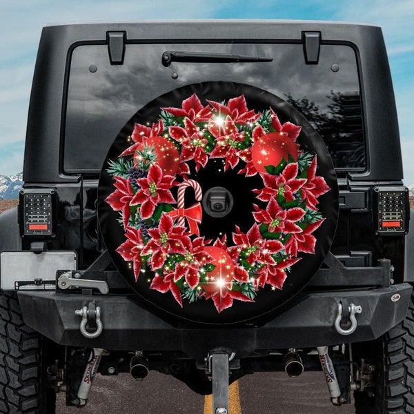 Jeep Spare Tire Cover Wreath Etsy