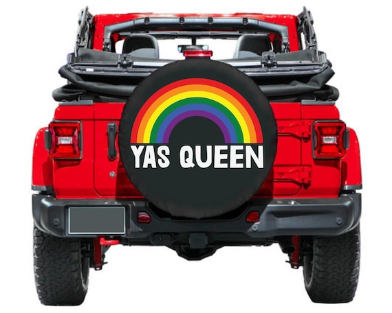 Yin Yang (Fire and Water) Spare Tire Cover ANY Size, ANY Vehicle