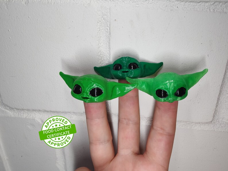 Baby Yoda, Grogu Toothpaste Dispenser / Toothpaste Topper, With Painted