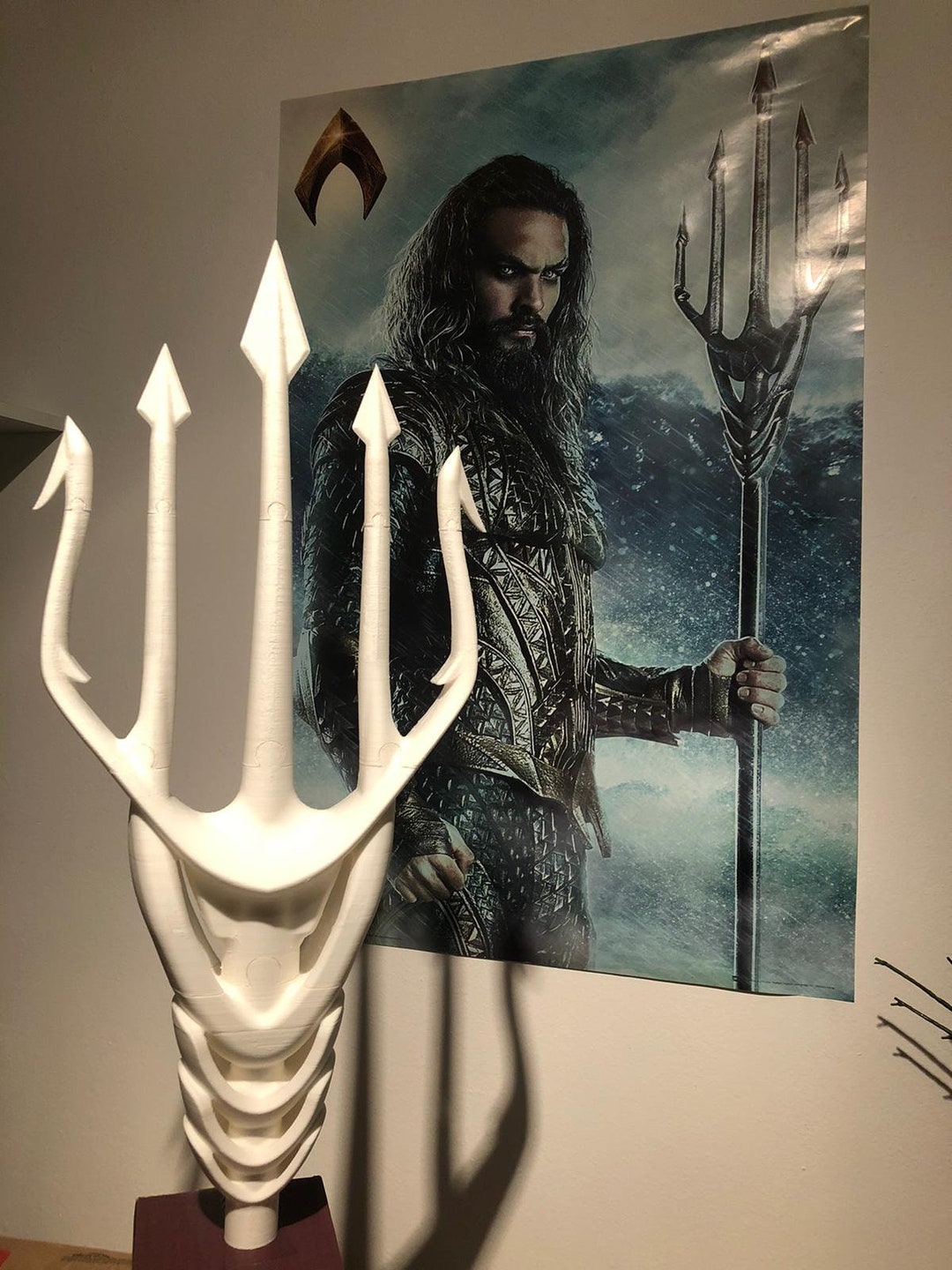 Aquaman Trident, 3D Printed, Very Light, Suitable for Cosplay - Etsy