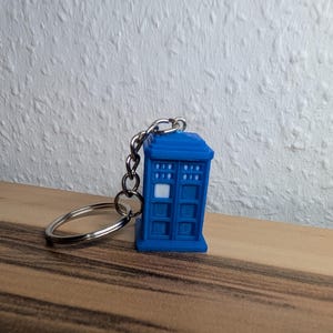 Tardis Keychain - Etsy Canada
