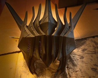 Máscara de boca de Sauron para cosplay o colección; Boca de Sauron