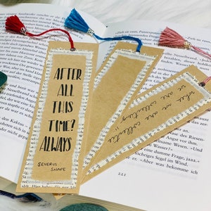 Segnalibro personalizzato con citazione