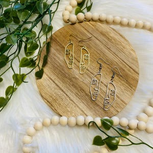 Gesicht ohrringe - Etsy.de