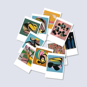 Kunst-Postkarten-Set | Edition »Verdichtungen«  | 10 Karten in handgefertigter Schachtel