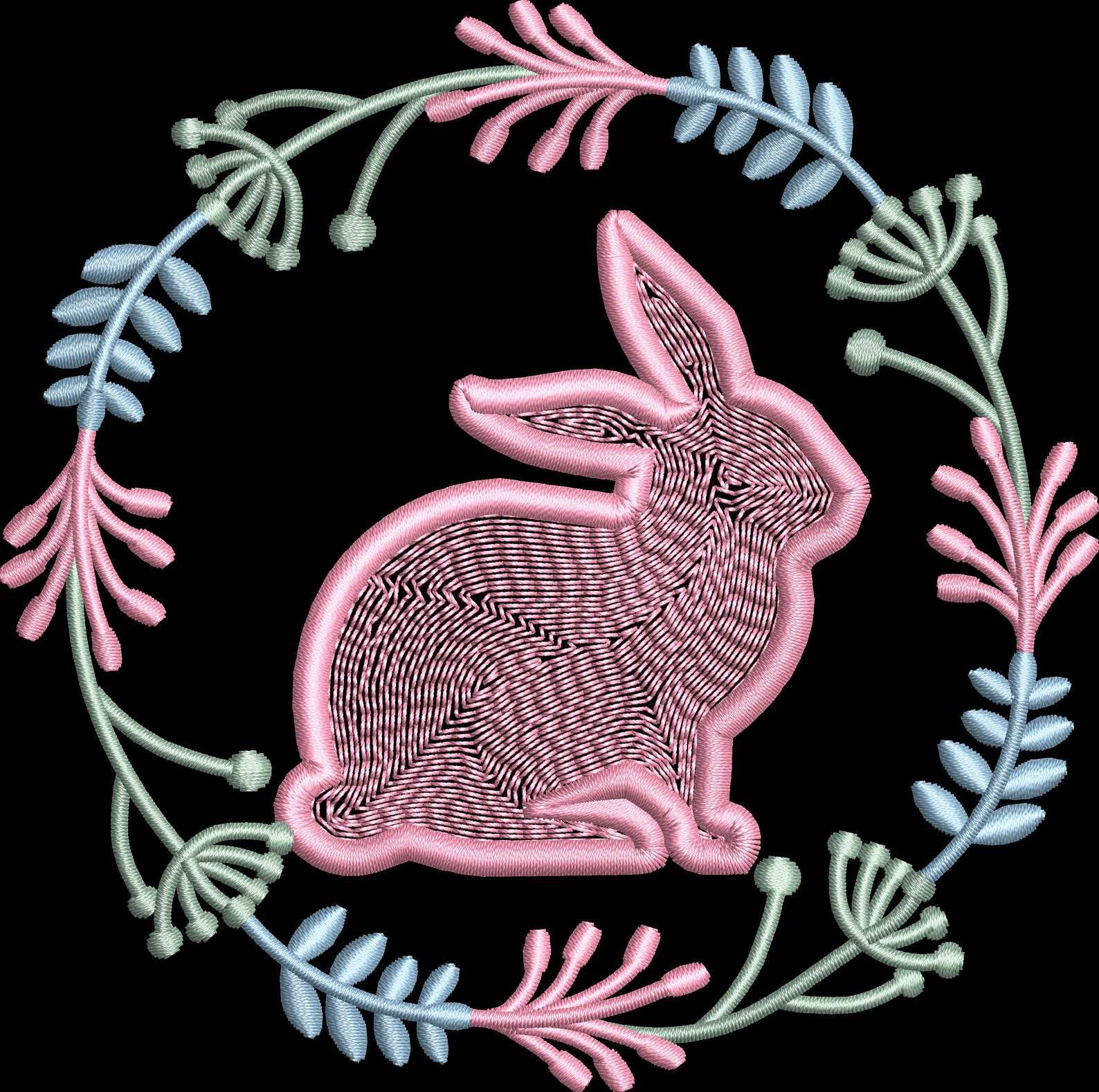 Easter Bunny Machine Embroidery Designs. Instant Download - Etsy