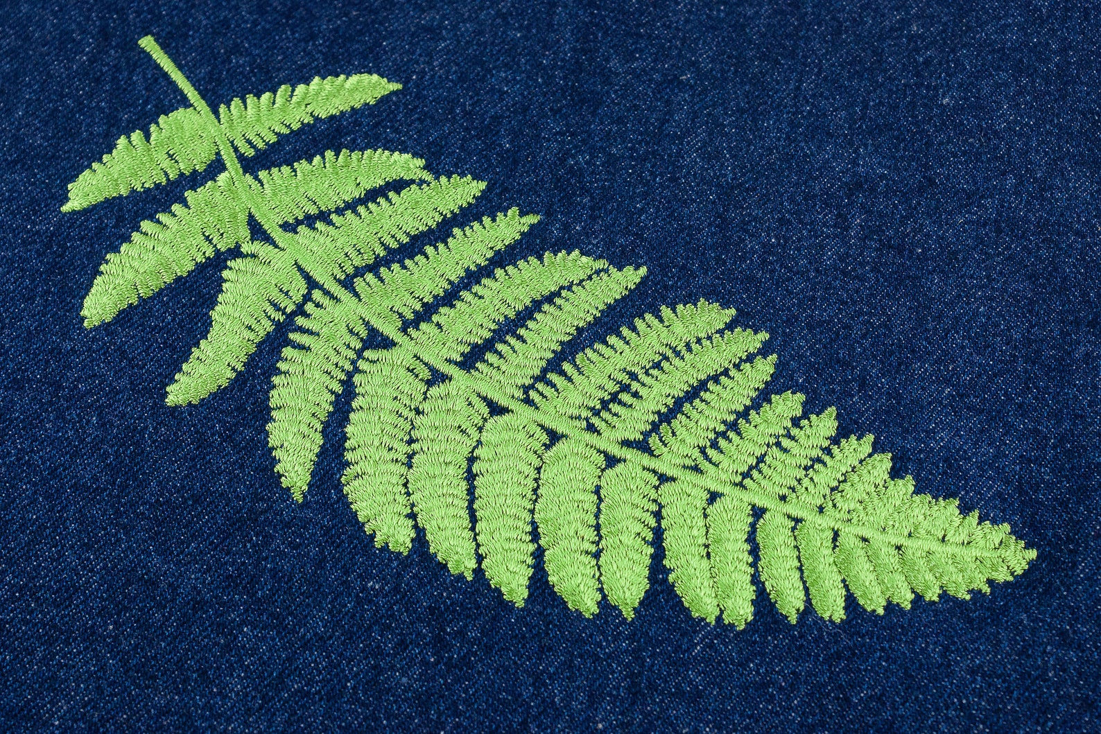 Fern Leaf Embroidery Fern Leaf Embroidery