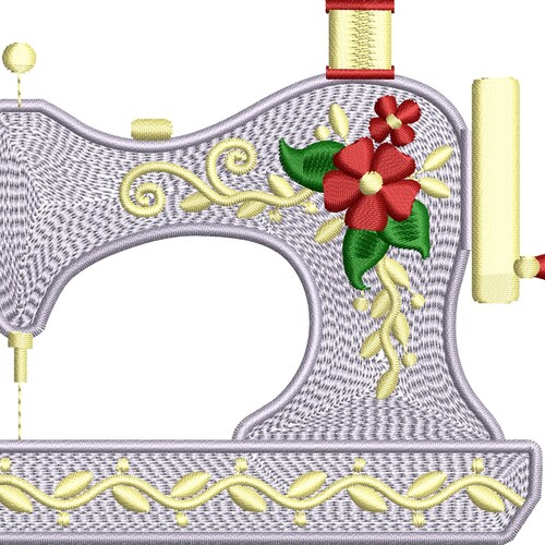Sewing Room Machine Embroidery Design Vintage Sewing Etsy