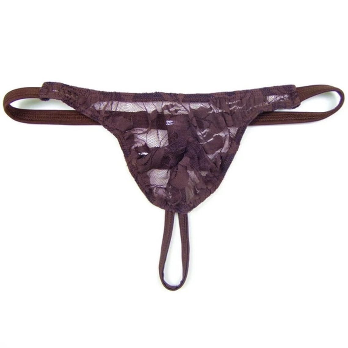 Mens Lace Thong Etsy