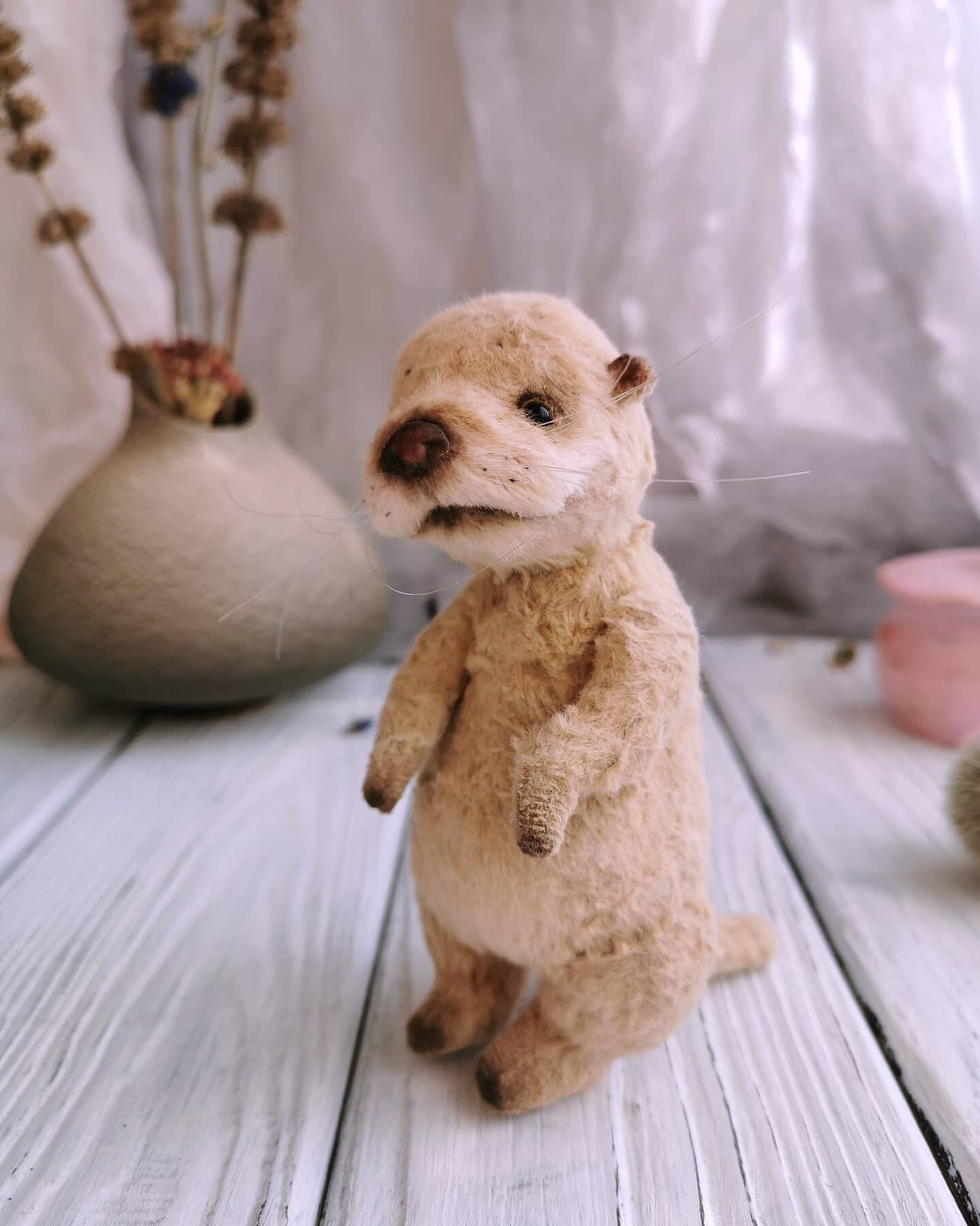 Teddy Otter Geschenke Spielzeug Tier Süße Otter Puppe | Etsy