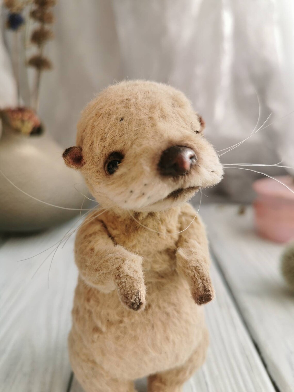 Teddy Otter Geschenke Spielzeug Tier Süße Otter Puppe | Etsy