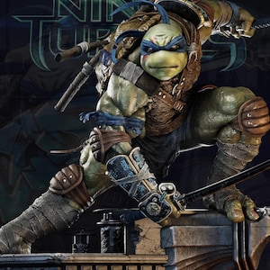 1/6 to 1/12 | Leonardo 3D Printed Figure | Figurine 3D Printed High-Quality SLA Print  - Collectible Figure
