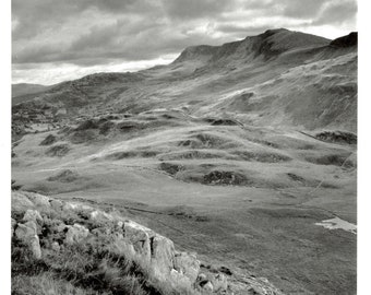Cadair Idris from Bryn Brith - Traditional Darkroom Print