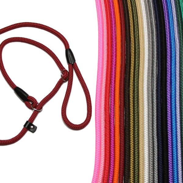 Retriever leash Basic with pull stop, rope Ø10mm, 27 colors, 3 lengths