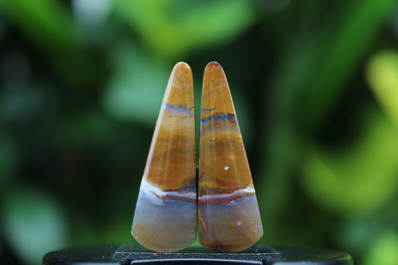 Blue opal wood witchy gifts personalized gifts charm and amulet Opalized petrified wood Chrysocolla necklace and earrings jewelry