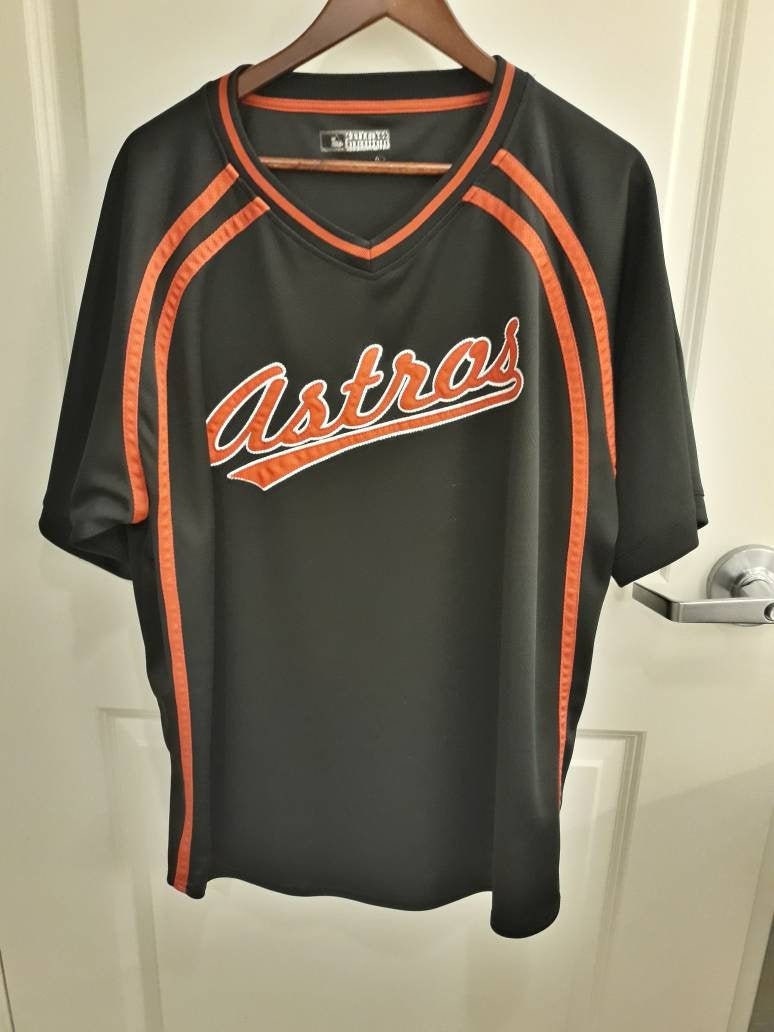 Vintage True Fan MLB Houston Astros Men's Embroidered Jersey