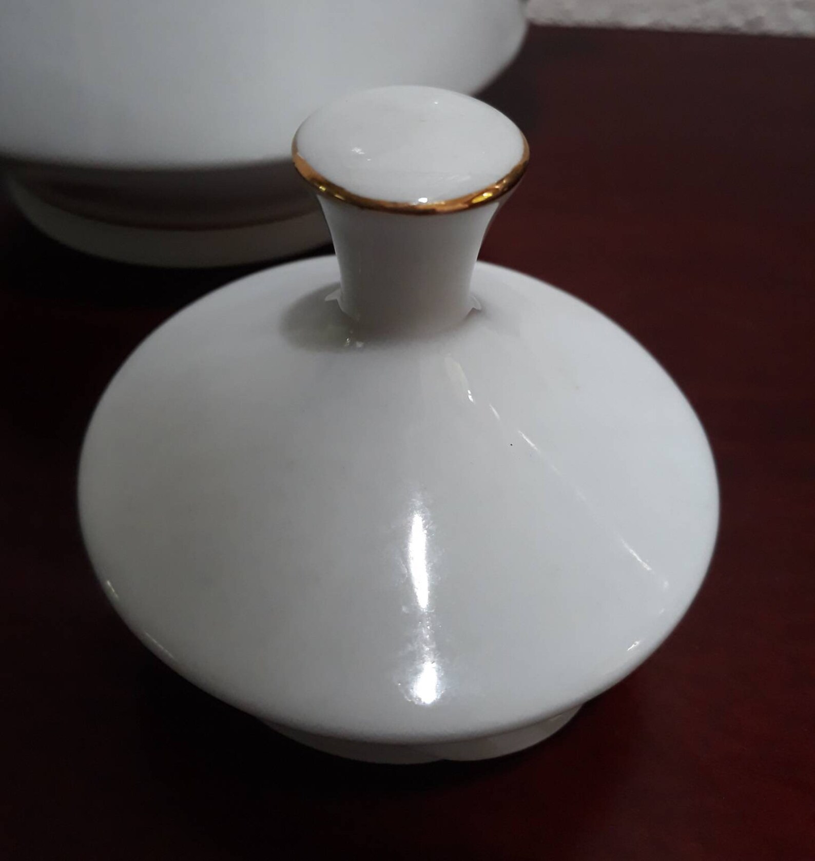 Vintage Crown Ming Fine China Jian Shiang 9 Teapot Coffee Carafe With