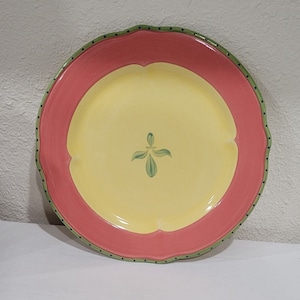 Vtg~Set of 2~Pfaltzgraff PISTOULET Pattern by Jana Kolpen~11&quot; DINNER PLATES