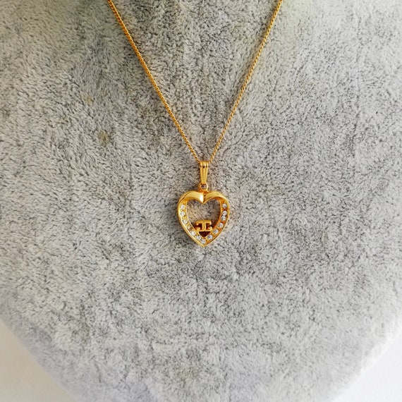 Givenchy Heart Pendant Necklace