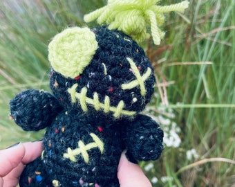 Crochet Voodoo Doll - Poppet Plushie- Amigurumi Voodoo Doll