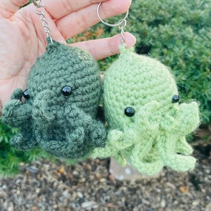 Amigurumi Cthulu Keychain Pattern- Cthulu Crochet Pattern