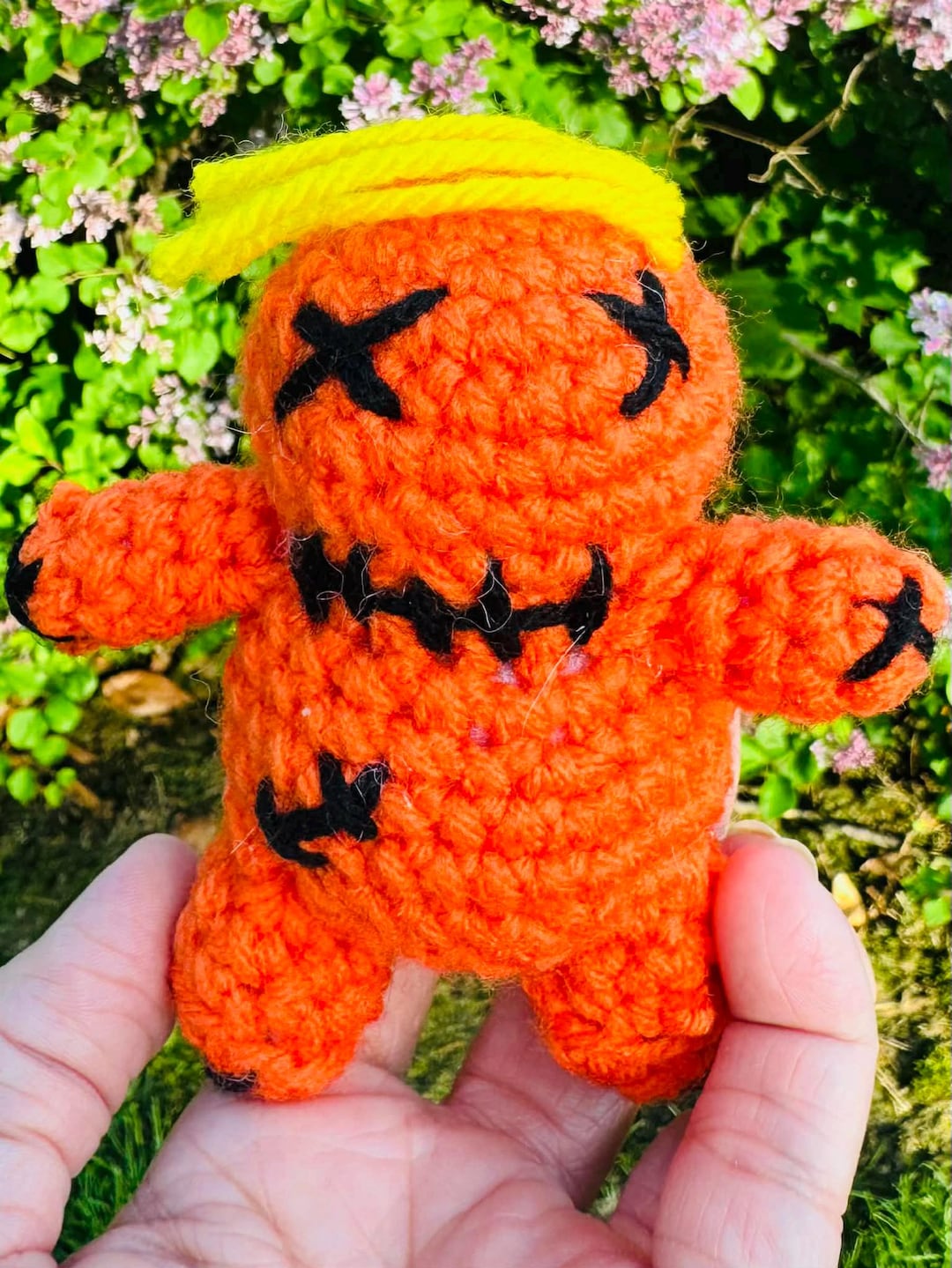 Orange Bastard Voodoo Doll Pin Cushion- Donald Trump Poppet