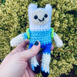 Finn and Jake Adventure Time Fan Art Amigurumi Finn and Jake Handmade Toys image 3