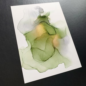 Bayou-Original Abstract Alcohol Ink Art
