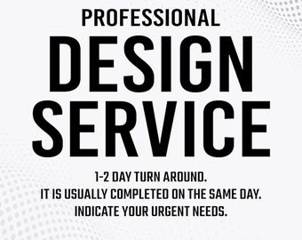 Custom Graphic Design Service (Digital Download)