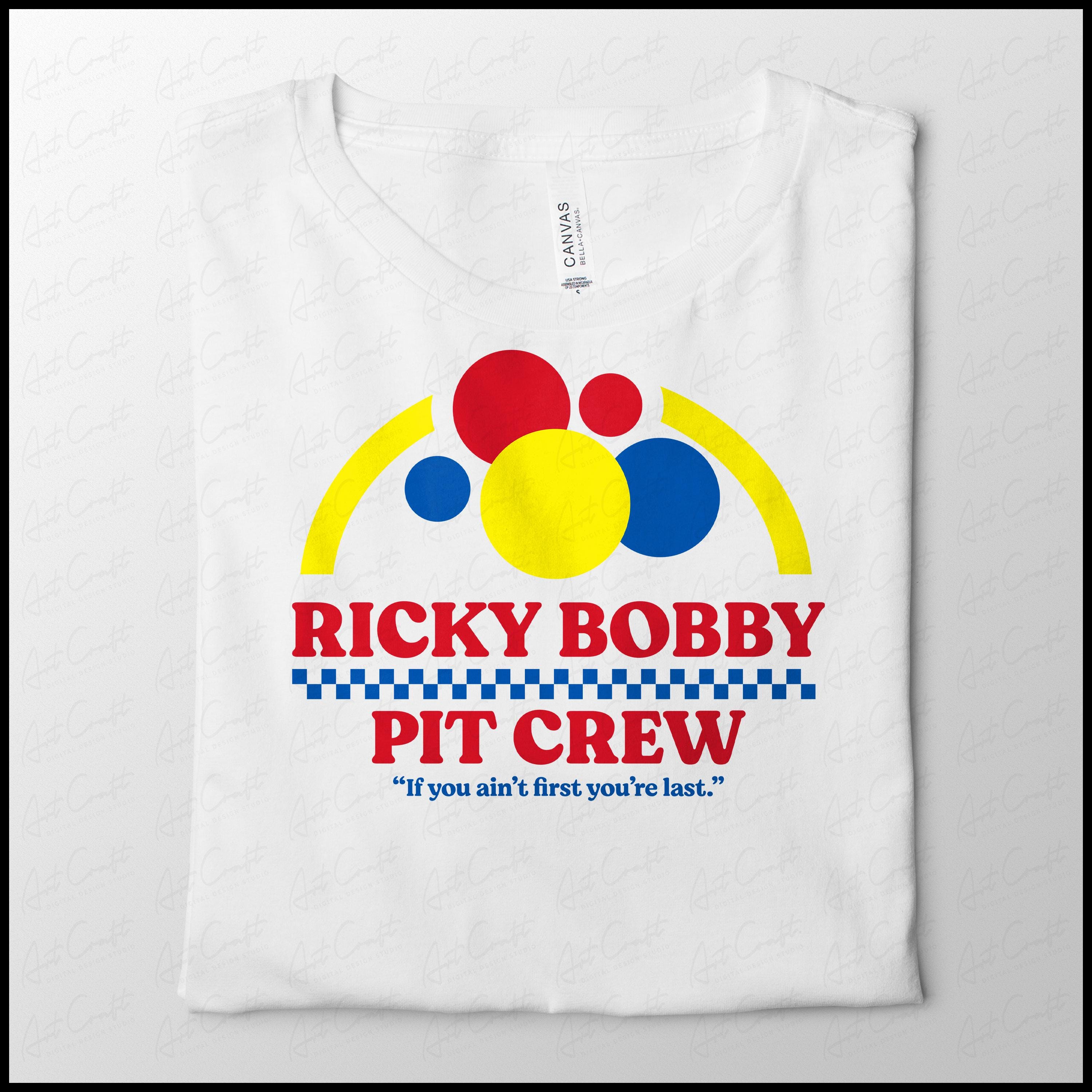 Team Me Ricky Bobby Pit Crew Ricky Bobby Digital Design Download - Etsy