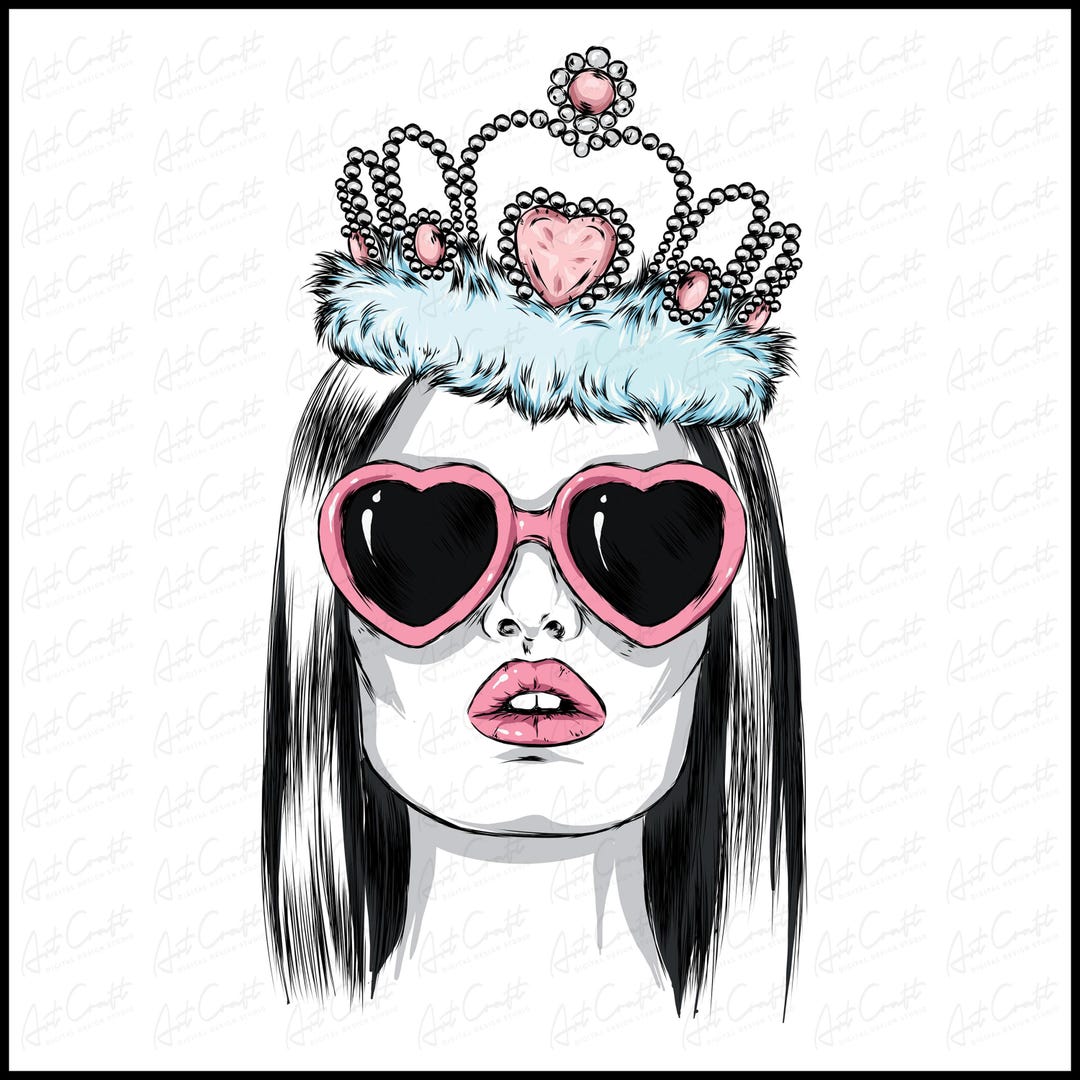 Fancy Princess Digital Design Download - Etsy