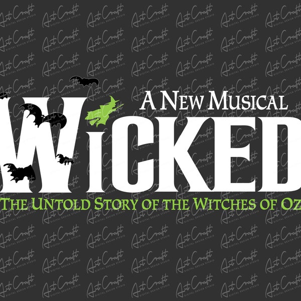 Wicked Broadway Musical Png Download