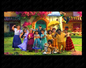 Encanto Family Tumbler Design Png Download