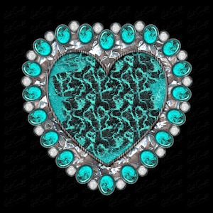 Turquoise Gemstone Jewelry Digital Design Download