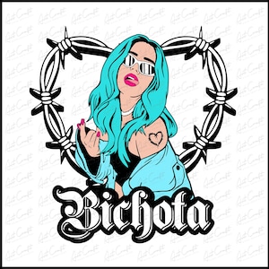 Karol G Bichota and Heart Tattoo Png Download