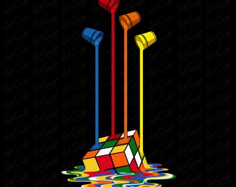Rubiks Cube digitaal ontwerp downloaden