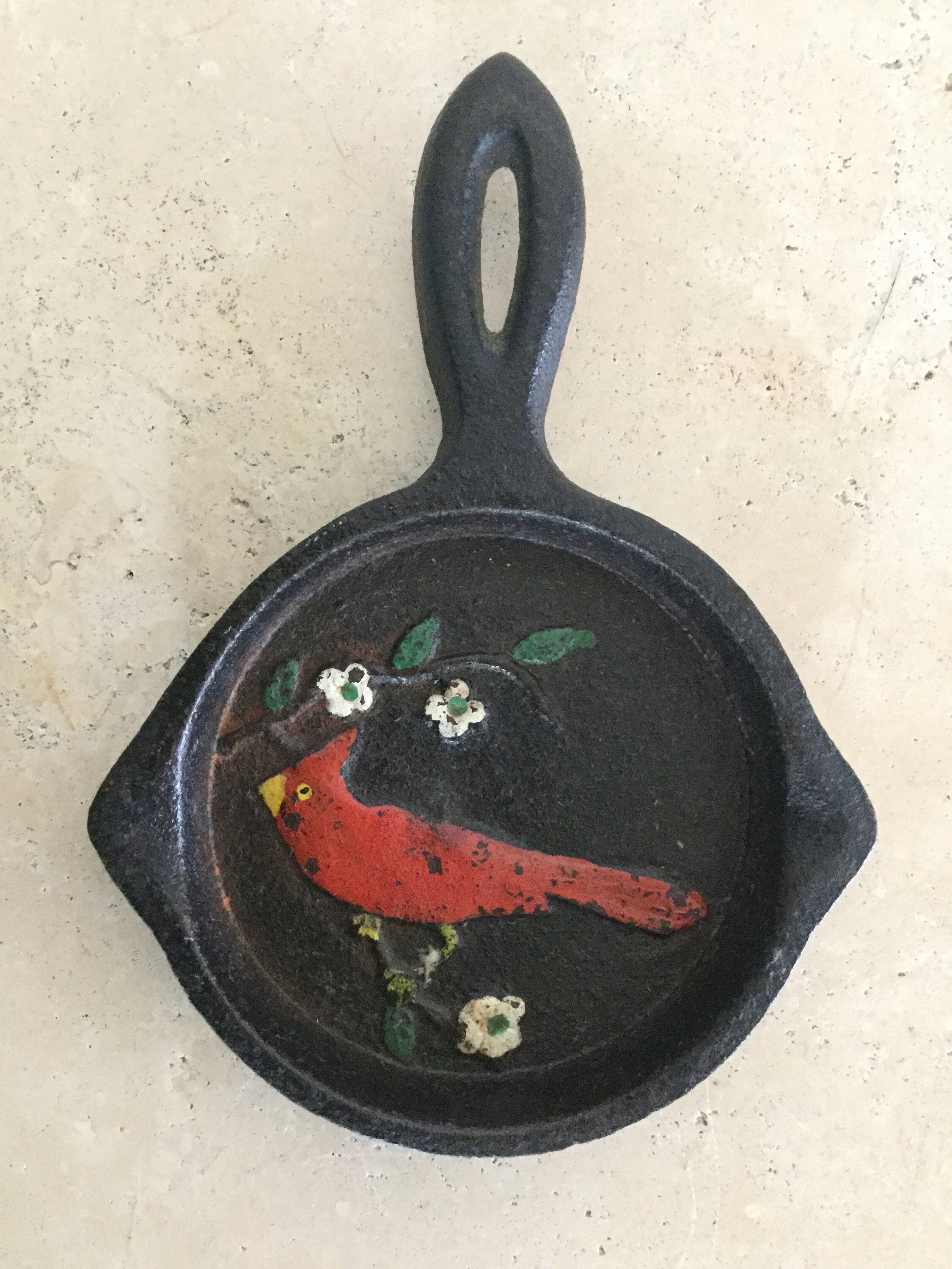 2 Cast Iron Miniature Frying Pans / Skillets Wallhanging / Etsy