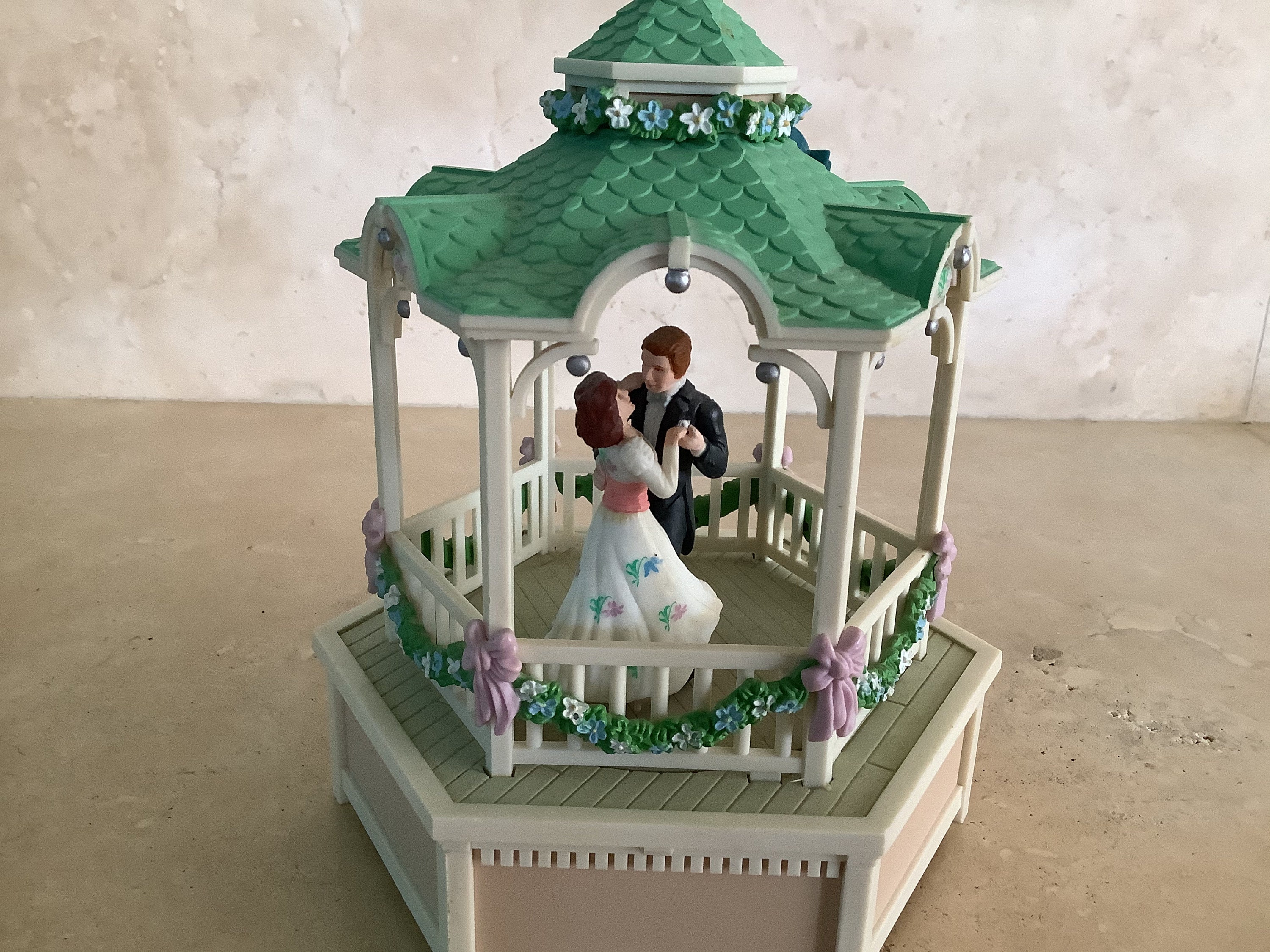 Vintage Enesco Musical Society Dancing Bride and Groom in Etsy