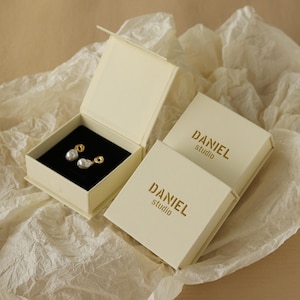 Caja de joyería magnética de 50 piezas, caja de joyería personalizada, caja de papel con logotipo personalizado, caja de anillo con logotipo, caja de regalo, caja de papel plegable