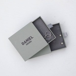 50 peças caixas de joias personalizadas, caixa de papel, logotipo personalizado da caixa de joias gaveta, embalagem personalizada, embalagem de marca, caixa de presente, caixa de colar