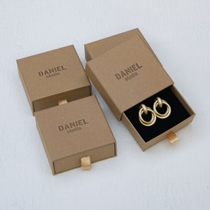 MM28 Paper Jewelry Boxes Earring Boxes Kraft Earring Packing Box Blank  Accessory Packaging Jewelry Set Box DIY Gift Boxes From Dayi65, $1.17