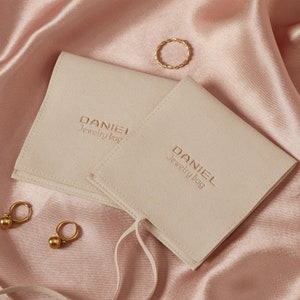 50pcs personalized summer rings bags with custom logo, jewelry pouch,ring bags,microfiber